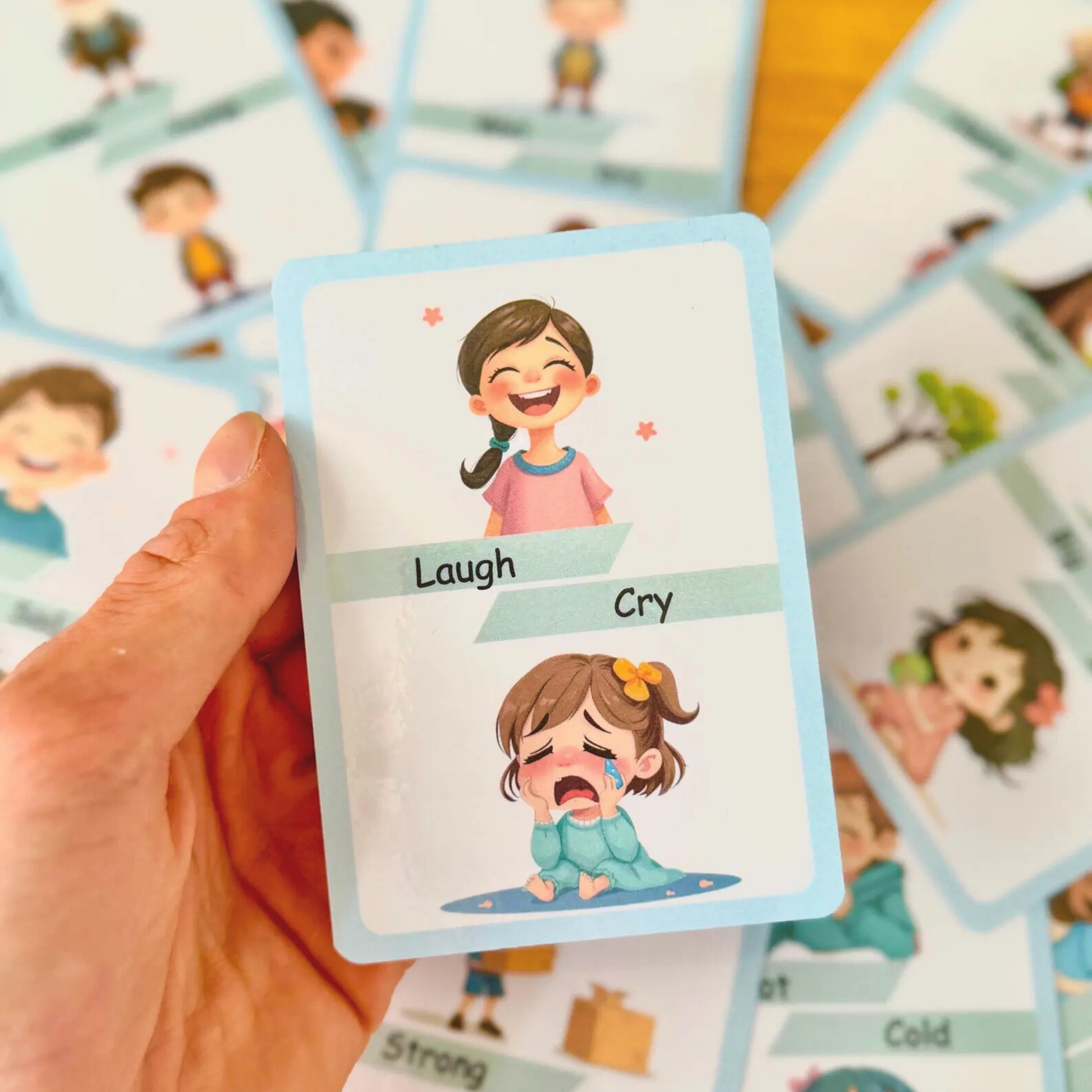 Opposites Flashcards Tiky Ink Studio Flashcards Tiky Ink Studio
