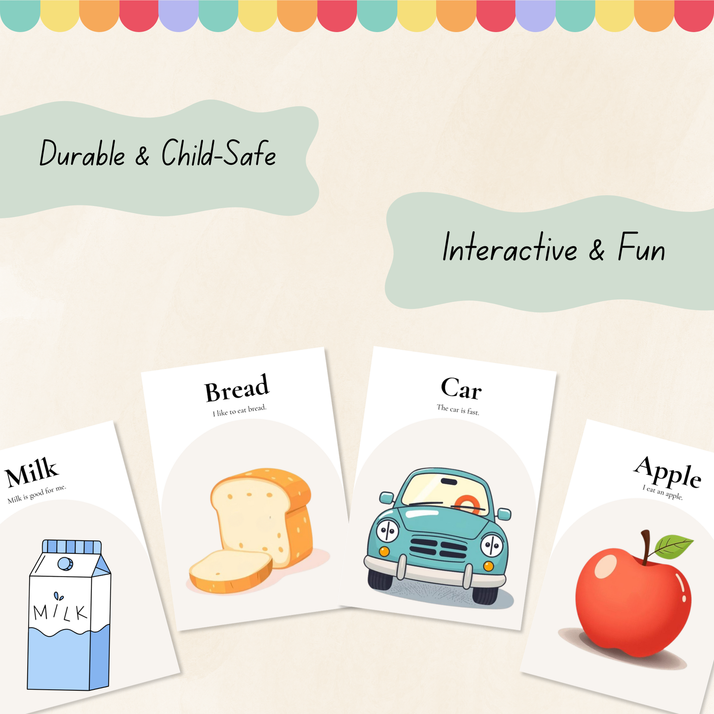 First Words Flashcards Tiky Ink Studio Flashcards Tiky Ink Studio