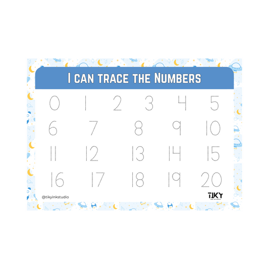 Tracing Numbers Worksheet Tiky Ink Studio Worksheet Tiky Ink Studio