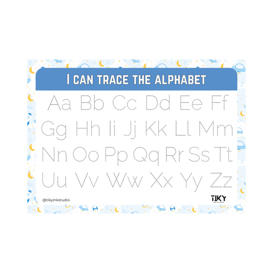 Tracing Alphabet Worksheet Tiky Ink Studio Worksheet Tiky Ink Studio