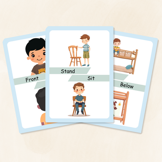 Opposites Flashcards Tiky Ink Studio Flashcards Tiky Ink Studio