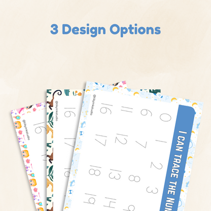 Tracing Numbers Worksheet Tiky Ink Studio Worksheet Tiky Ink Studio