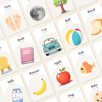 First Words Flashcards Tiky Ink Studio Flashcards Tiky Ink Studio