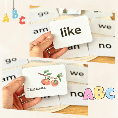 Sight Word Flashcards Tiky Ink Studio Flashcards Tiky Ink Studio