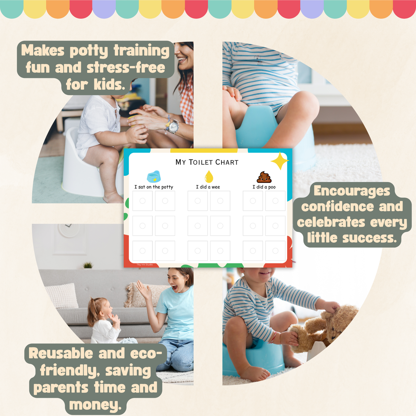 Visual Toilet Training Chart