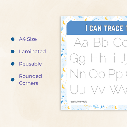 Tracing Alphabet Worksheet Tiky Ink Studio Worksheet Tiky Ink Studio