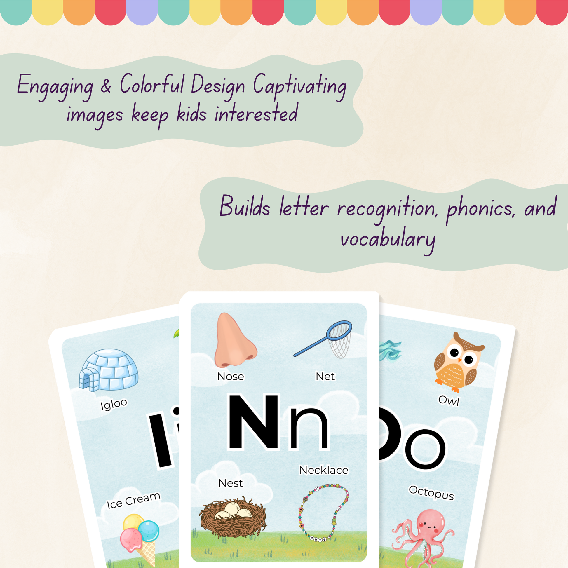 Alphabet Adventure Flashcards Tiky Ink Studio Flashcards Tiky Ink Studio