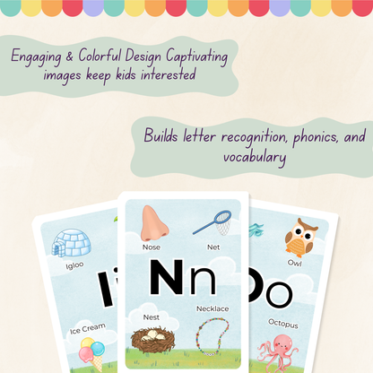 Alphabet Adventure Flashcards Tiky Ink Studio Flashcards Tiky Ink Studio
