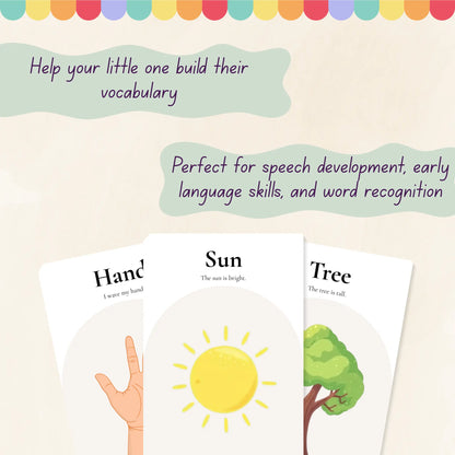 First Words Flashcards Tiky Ink Studio Flashcards Tiky Ink Studio