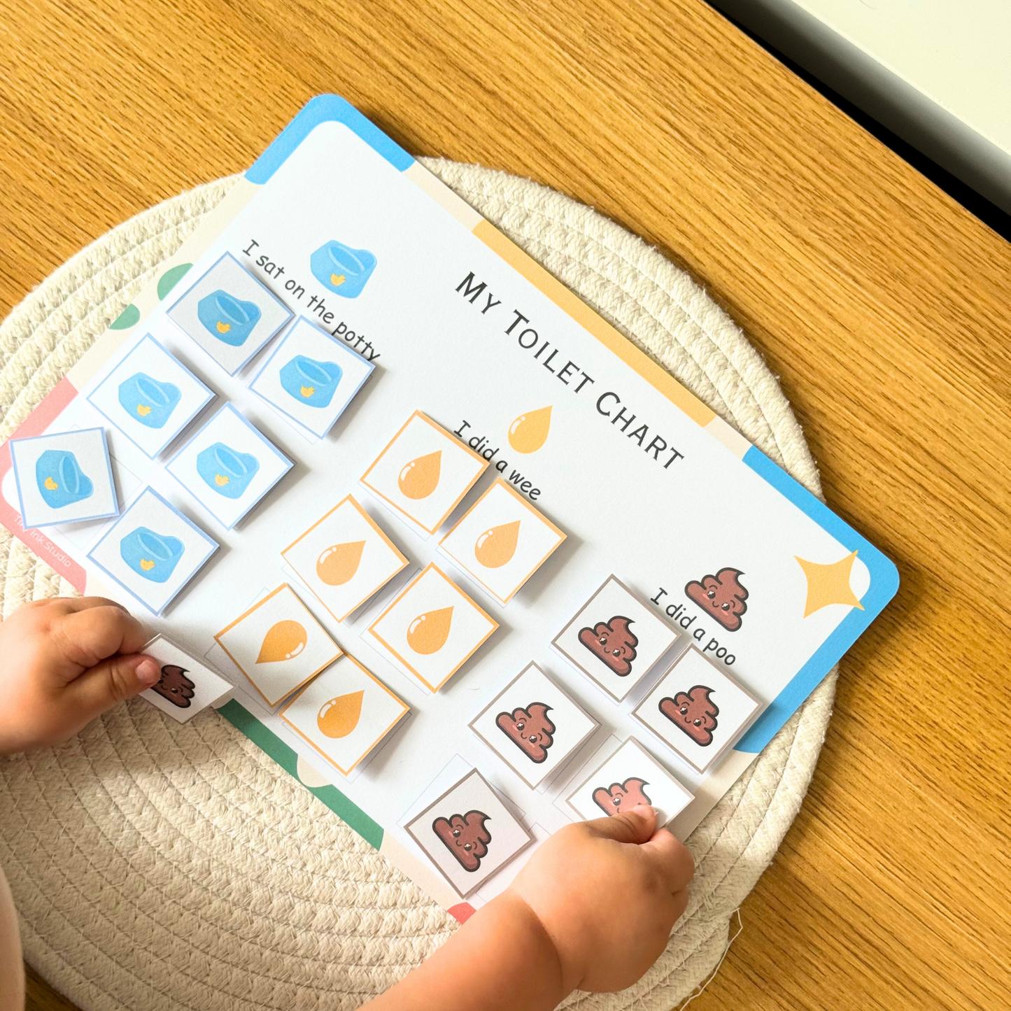 Visual Toilet Training Chart