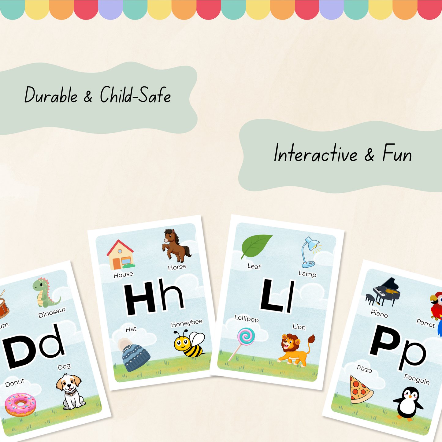 Alphabet Adventure Flashcards Tiky Ink Studio Flashcards Tiky Ink Studio
