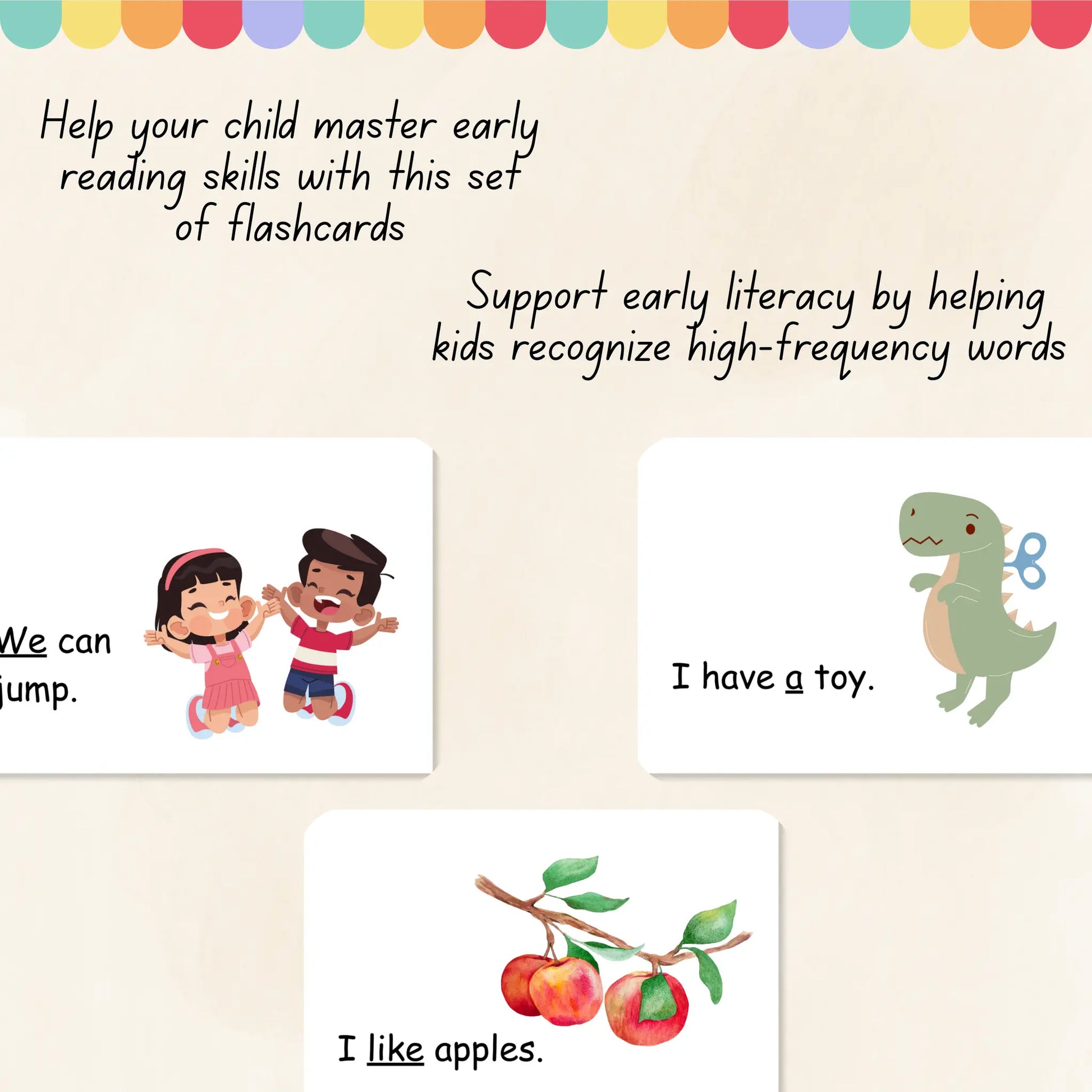 Sight Word Flashcards Tiky Ink Studio Flashcards Tiky Ink Studio