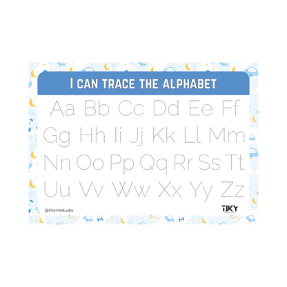 Tracing Alphabet Worksheet Tiky Ink Studio Worksheet Tiky Ink Studio