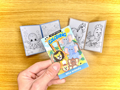 Mini Animal Colouring Books Tiky Ink Studio Colouring Books Tiky Ink Studio